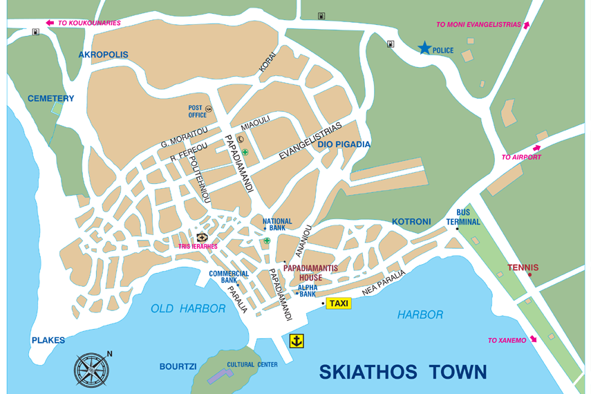 Χάρτης της χώρας